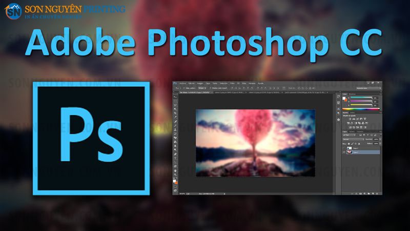 Phần mềm thiết kế tem nhãn Adobe Photoshop (Ps)